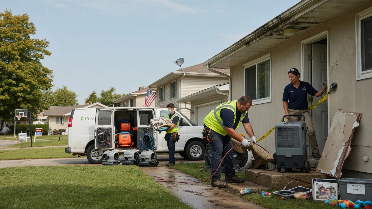 Water Damage Restoration in Ingalls, KS near me